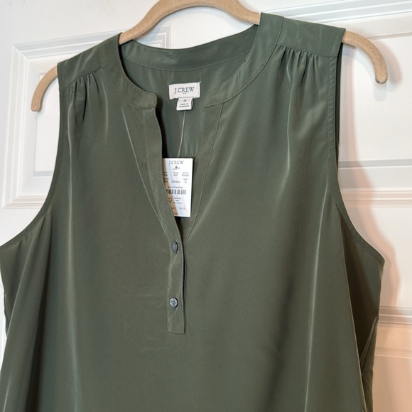 J. Crew Factory Tops - NWT J. Crew Factory Olive Green Tank